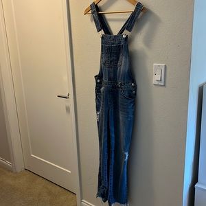 jean overalls. small